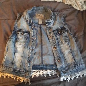 Denim vest